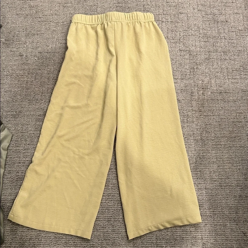 RACHEL Rachel Roy wide legged pants green M